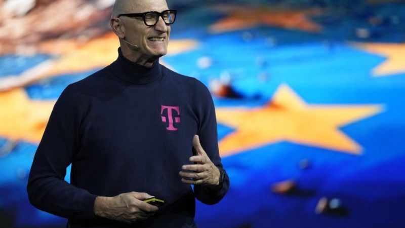 Deutsche Telekom tells policymakers it is struggling, but investors it is thriving