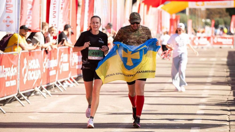 Running into battle: The Ukrainian Ironman who became a soldier