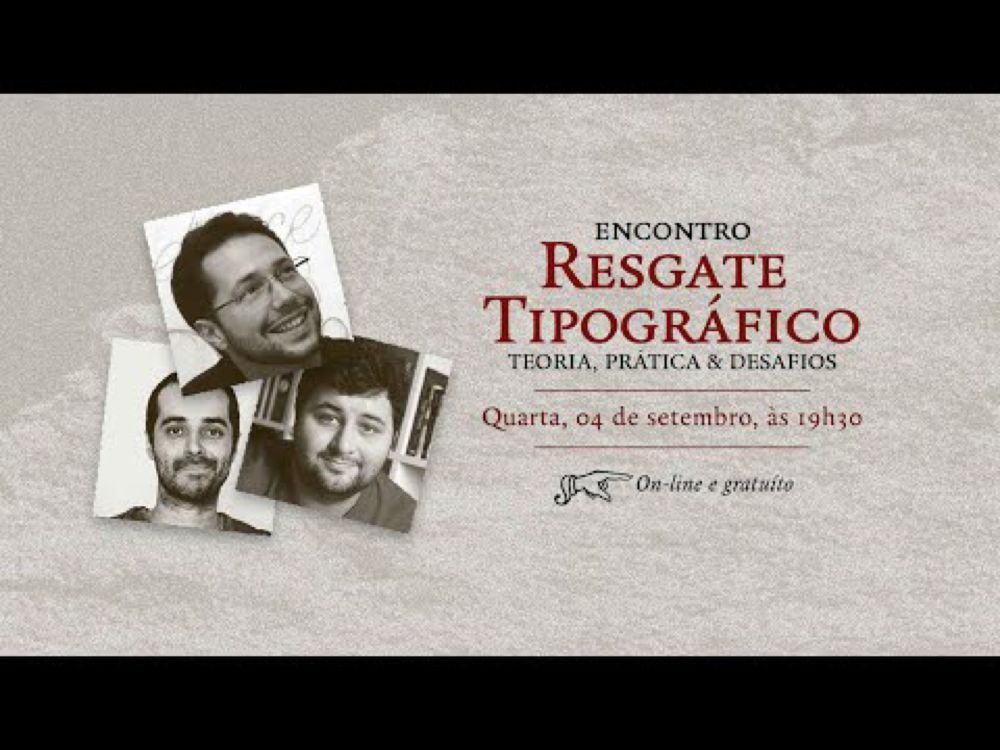 Resgate Tipográfico: Teorias, práticas e desafios