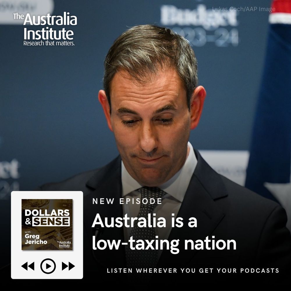 Photo of Treasurer Jim Chalmers
NEW EPISODE | Australia is a low-taxing nation
Listen to Dollars & Sense now via the link or wherever you get your podcasts.