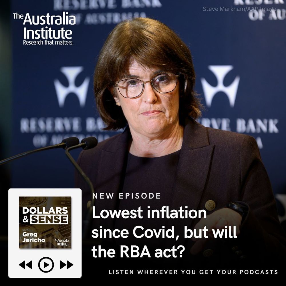 Photo of Reserve Bank of Australia Governor, Michele Bullock
NEW EPISODE | Lowest inflation since Covid, but will the RBA act?
Listen to Dollars & Sense now via the link or wherever you get your podcasts.
