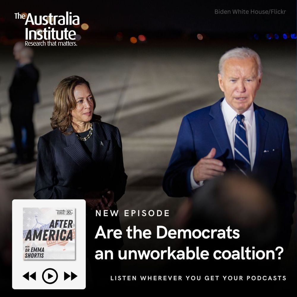 Photo of President Joe Biden and Vice President Kamala Harris
NEW EPISODE | Are the Democrats an unworkable coalition?
Listen to After America now via the link or wherever you get your podcasts.