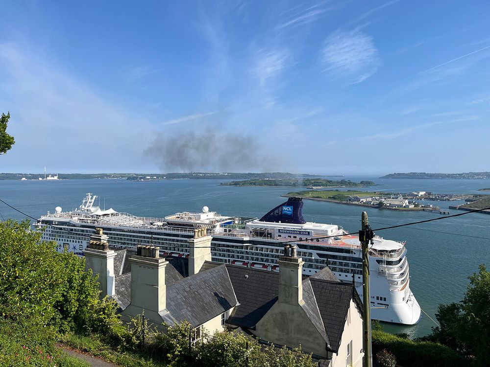 Cruise Ships Bombarding Cork Harbour Residents with Dangerous Levels of Air Pollution