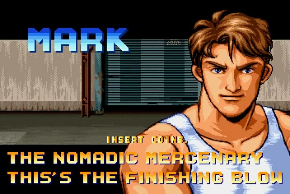 MARK

THE NOMADIC MERCENARY 
THIS'S THE FINISHING BLOW