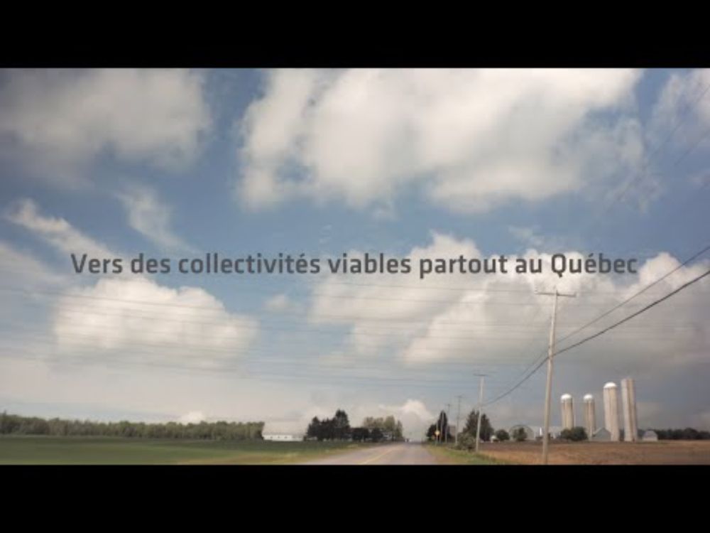Vers des collectivités viables partout au Québec