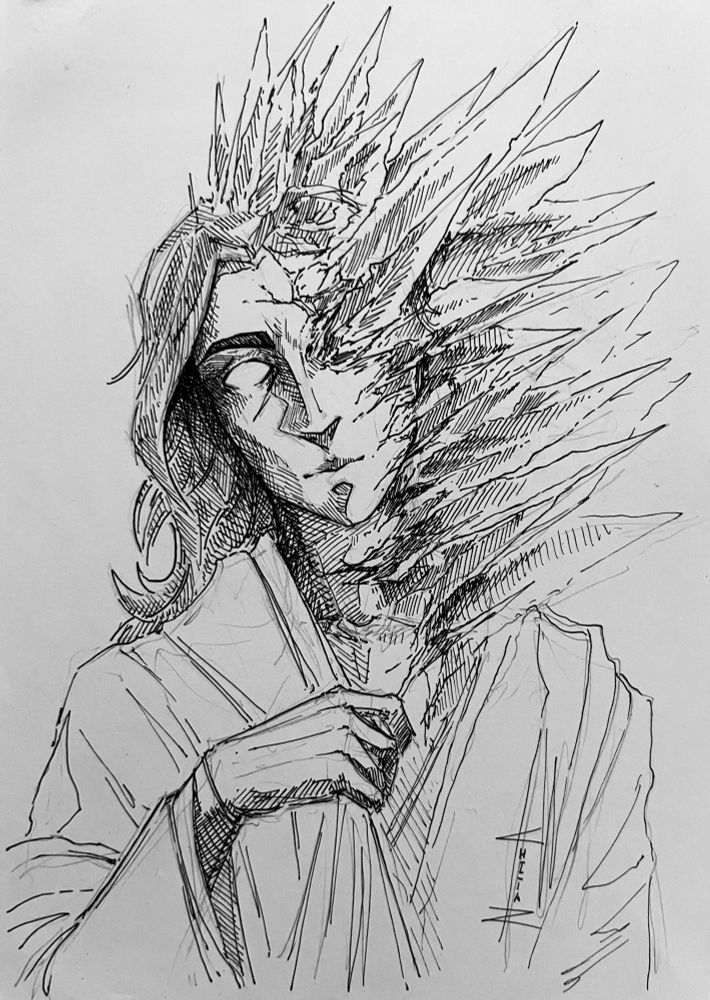 Traditional ink art