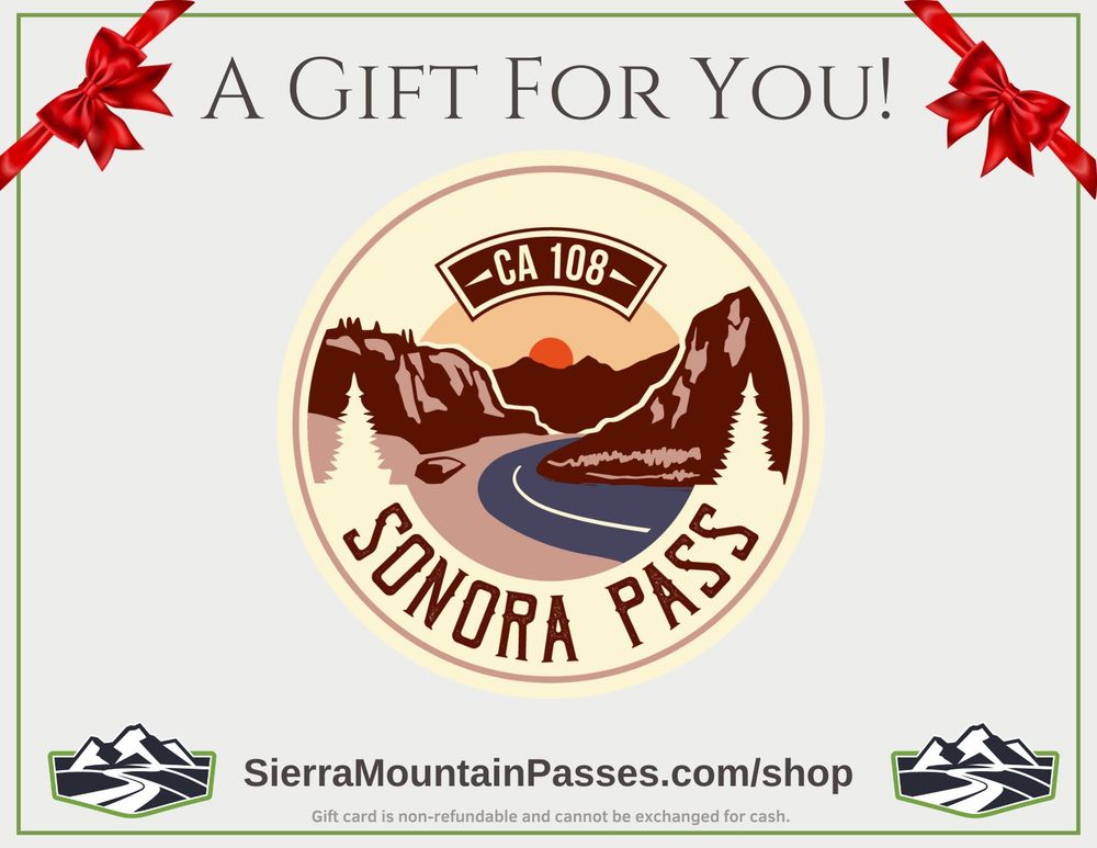 sonora pass gift card