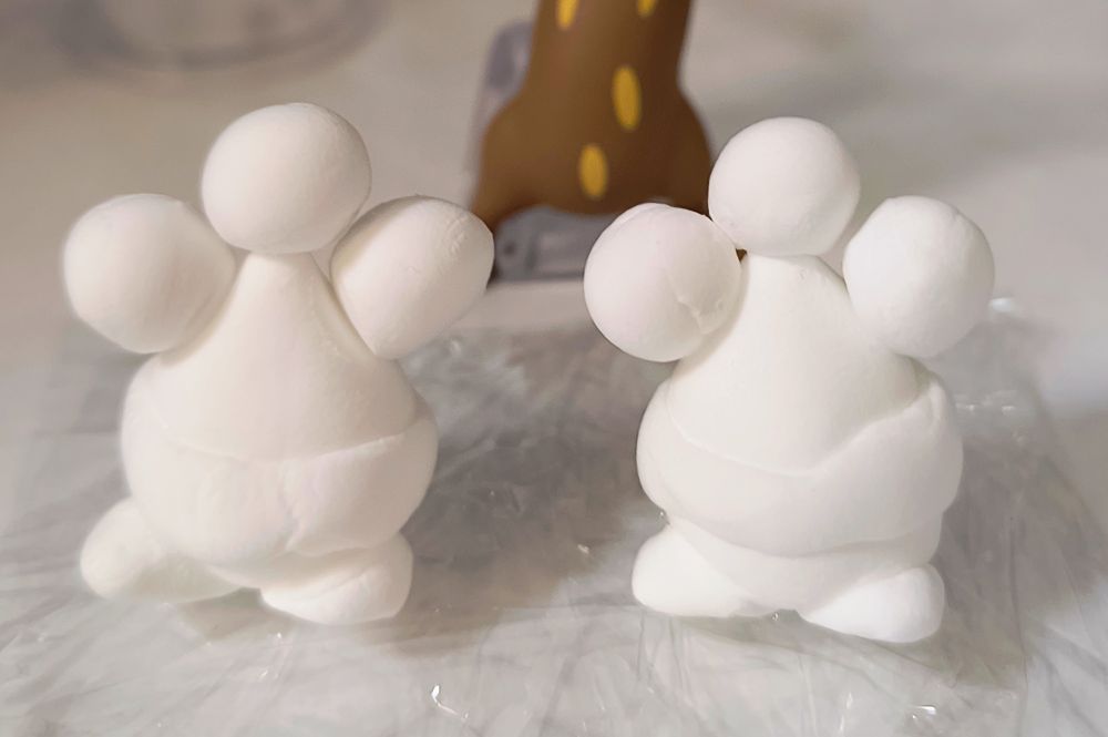 紙粘土１ウソハチ