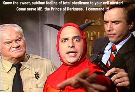Jon Lovitz dressed as The Prince of Darkness