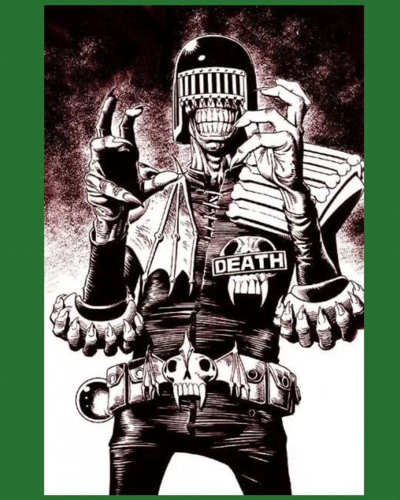 illustration of judge death