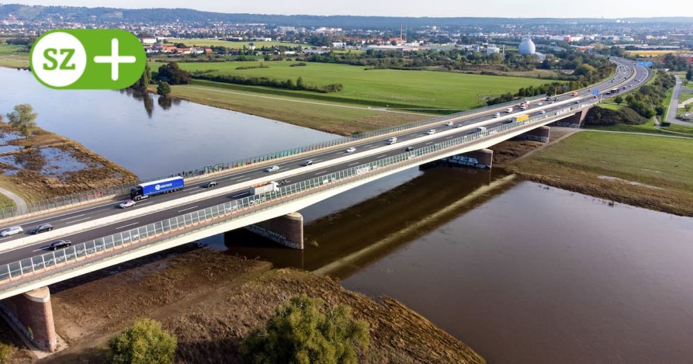 Mehr als 3.000 zusätzliche Fahrzeuge auf A4-Brücke in Dresden