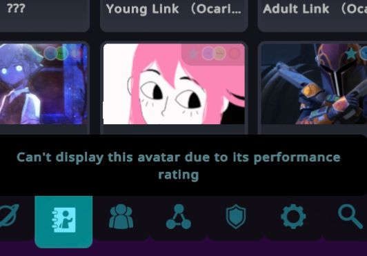 Vrchats bad mobile optimization 