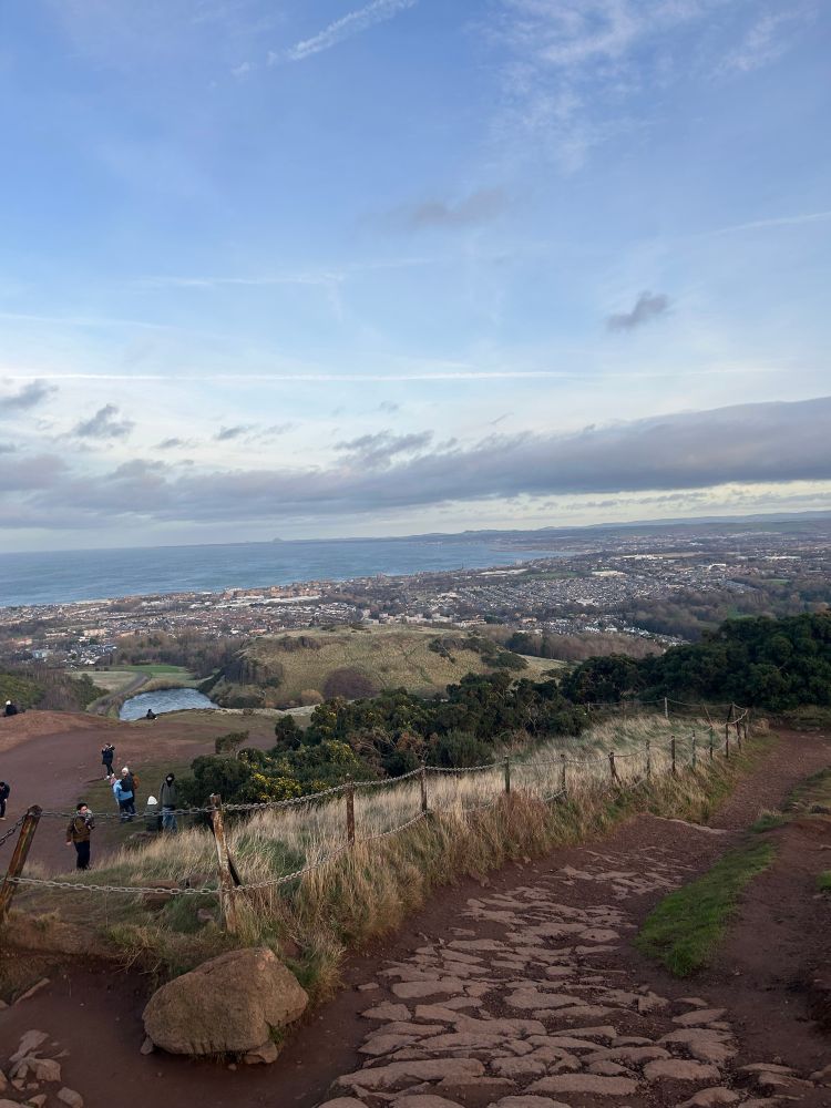 Arthur’s seat in Edinburgh 