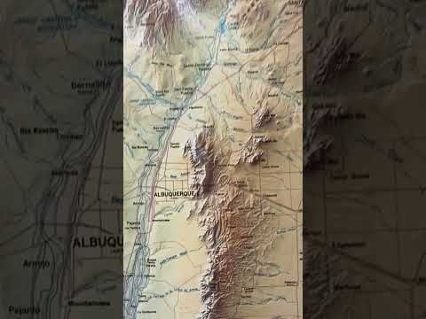 I love shaded relief maps