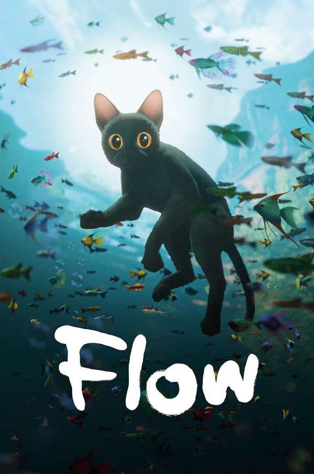 Flow movie title card