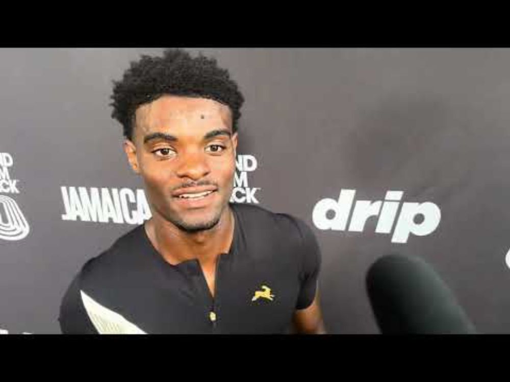 Jacory Patterson Talks Job At UPS + Racing Unsponsored After 43.98, 2nd In Long Sprints At GST Miami