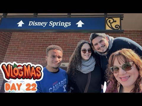 VLOGMAS 2024 - DAY 22: My daughter visits. Disney Springs stroll.