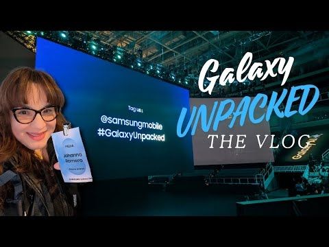Samsung Galaxy Unpacked 2025 Vlog