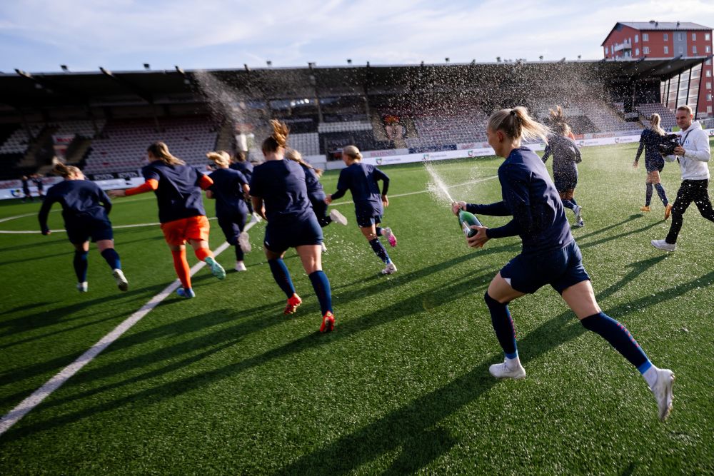 Spelarna fick aldrig veta att de redan var allsvenskar - och efter paus kom målen « Gasetten