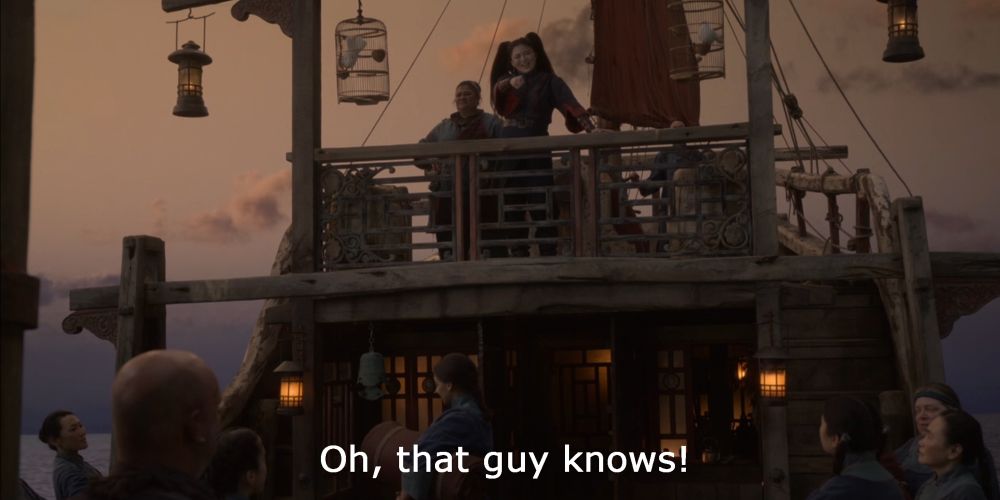 Zheng saying oh, that guy knows! 