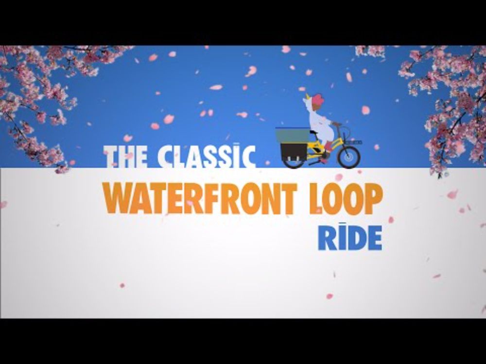The Classic Waterfront Loop Ride #bikeride #bikelove