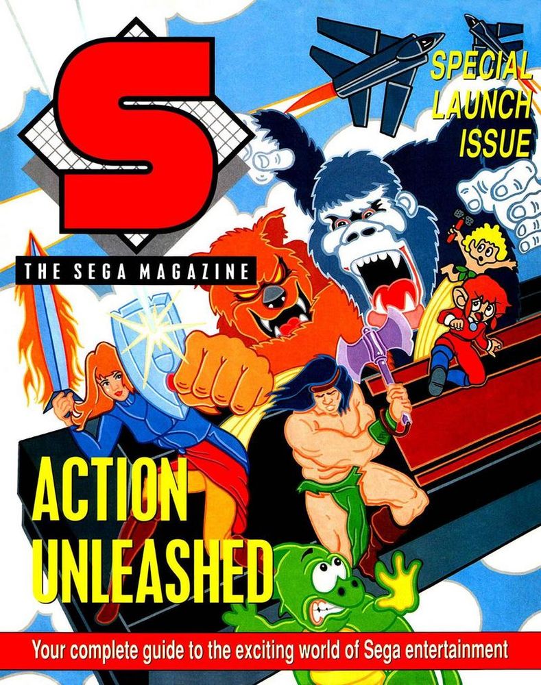 S: The SEGA Magazine #1, Oct '89 - Action Unleased!