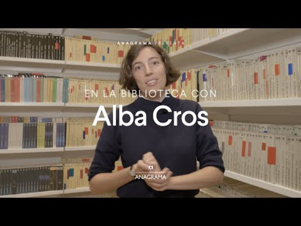 En la biblioteca con Alba Cros Pellisé