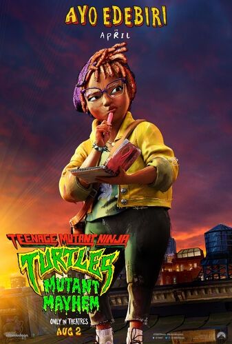 April O'Neil from turtles mutant mayhem