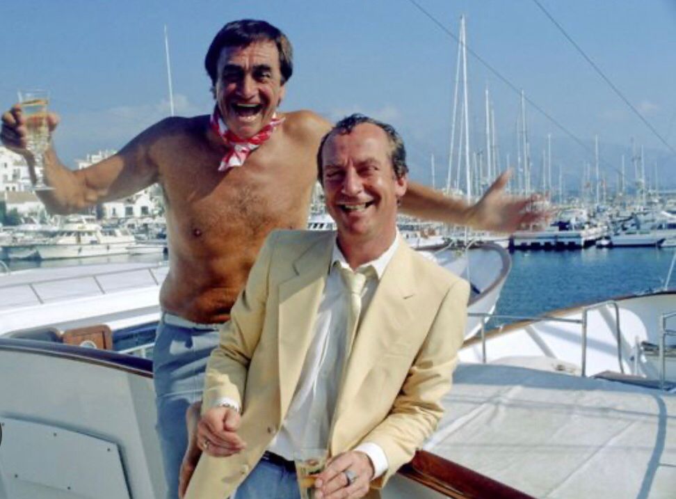 Ally Fraser and Kenny Ames in Marbella (Auf Wiedersehen Pet Series 2)
