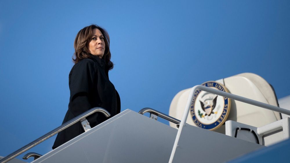 Kamala Harris is making an unusual pilgrimage today -- to the birthplace of the GOP