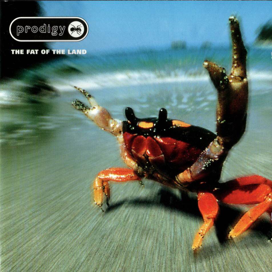 Prodigy „The fat of the land” album cover