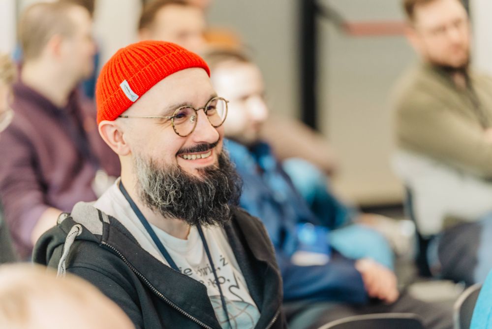 Me, having a great time at L8 Conf