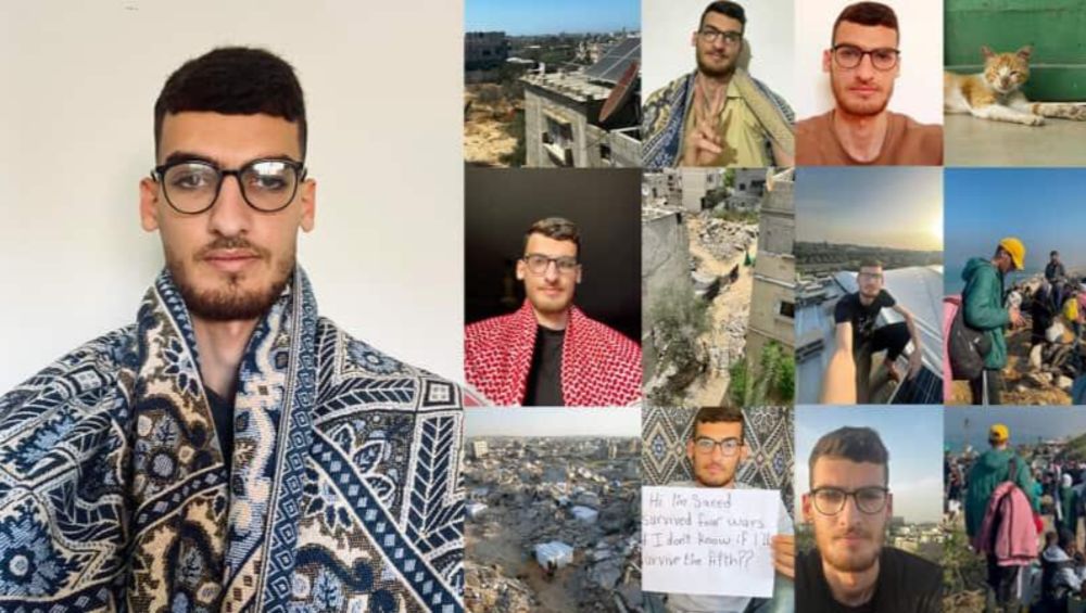 My name is Saeed, I am 22 years old, from Gaza










‎‏Befo… Sarah El abbassi needs your support for Contribute To Saving The Life Of Saeed and his Family