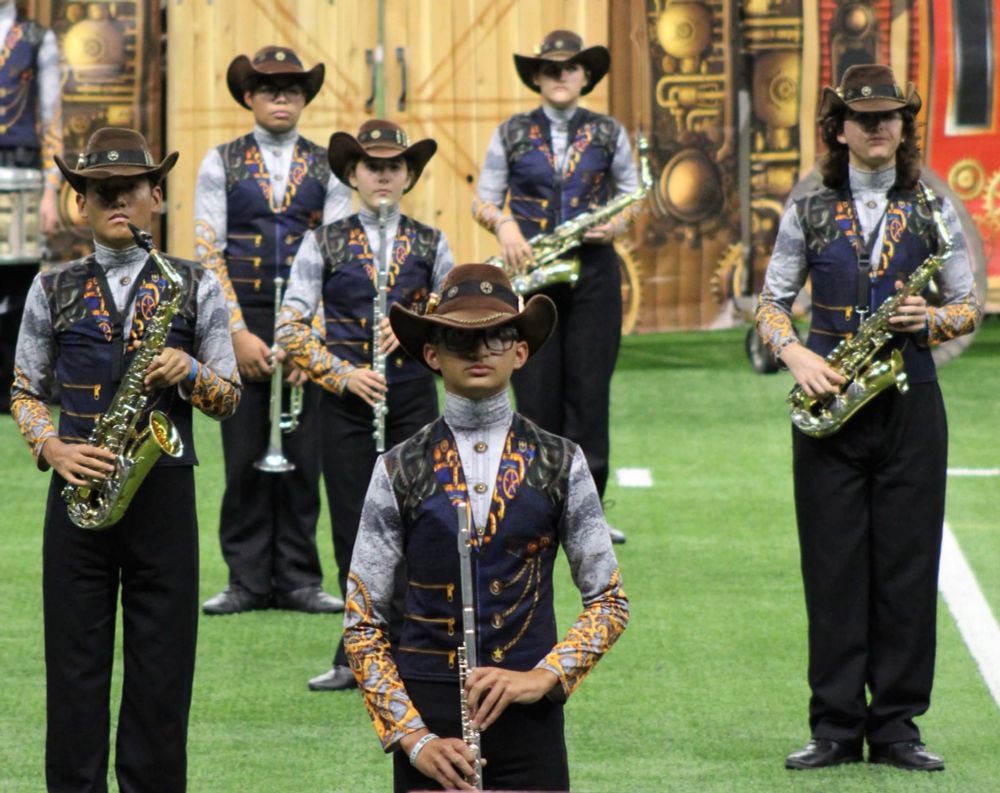 Smithson Valley HS-TX:  printed band tops