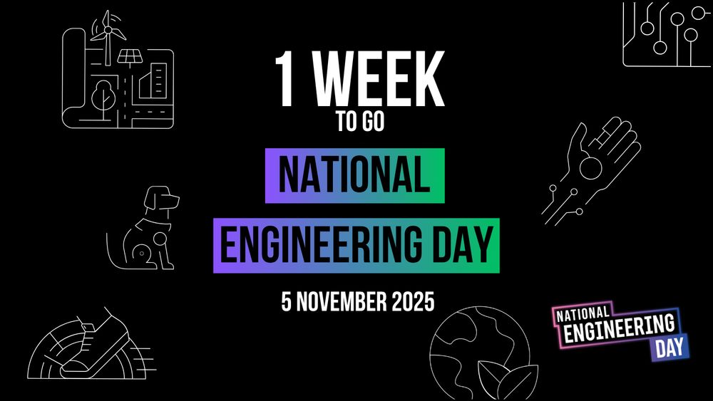 1 Week to go National Engineering Day 5 November 2025