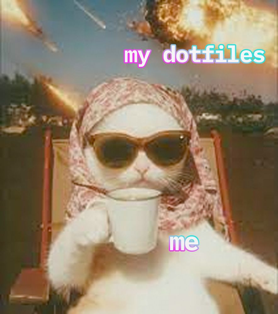 cool, calm, and collected... unlike my dotfiles
