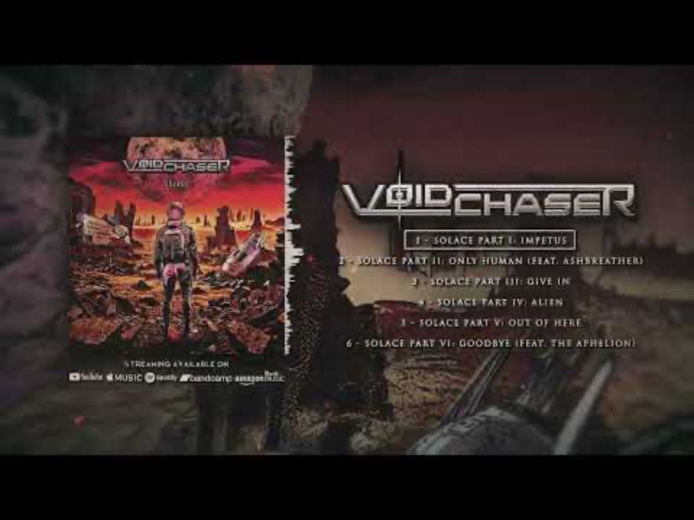 Voidchaser - Solace (Full Album Playthrough Official Visualizer)