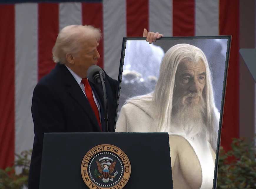 Trump tariff holding but Gandalf big naturals