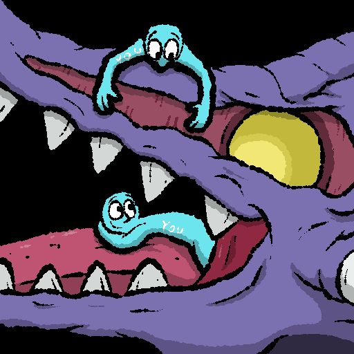 c RidleyXD

Ridley holding a small person in their mouth and head