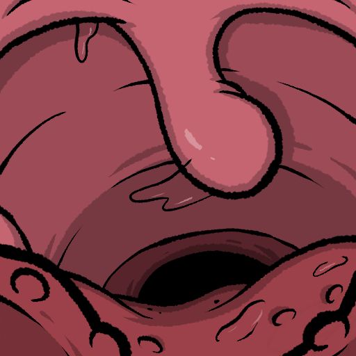 the bird's pov of looking down a throat