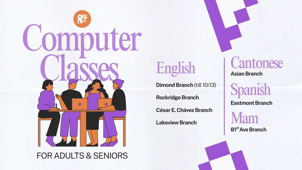 Computer Classes in English, Cantones, Spanish, and Mam for adults and seniors
