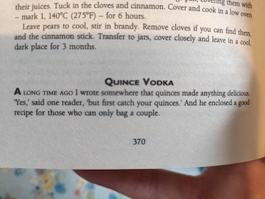 Quince vodka