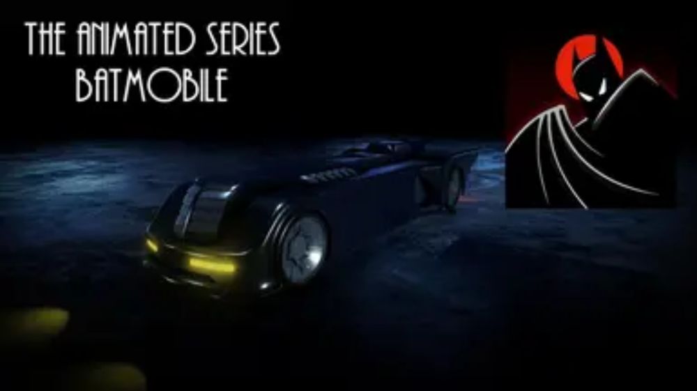 The Animated Series Batmobile