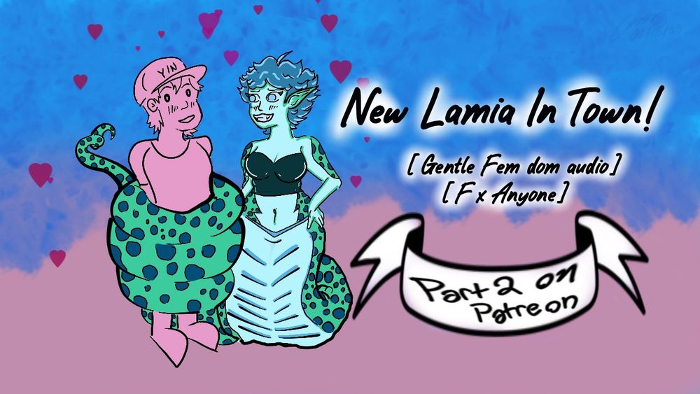 Lamia in Town Thumbnail for my video on YouTube this Wednesday