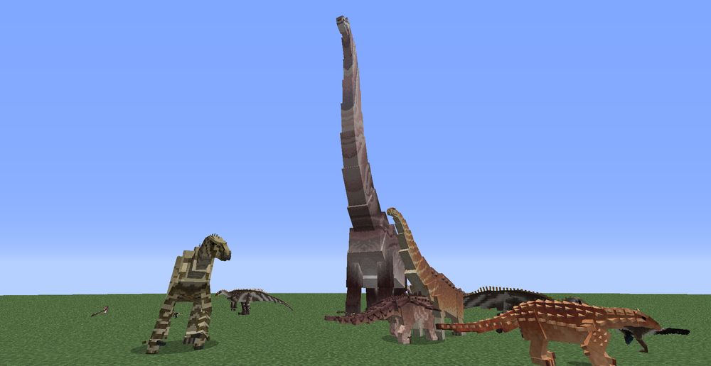 白亜紀前期の恐竜たち。イグアノドン、テノントサウルス、ボレアロペルタ、ガストニア、マラウィサウルス、サウロポセイドンなど。