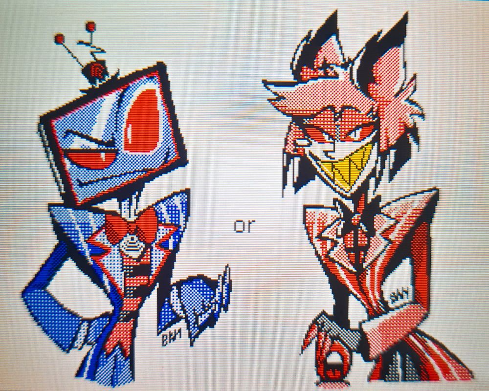 two old men (vox & alastor)