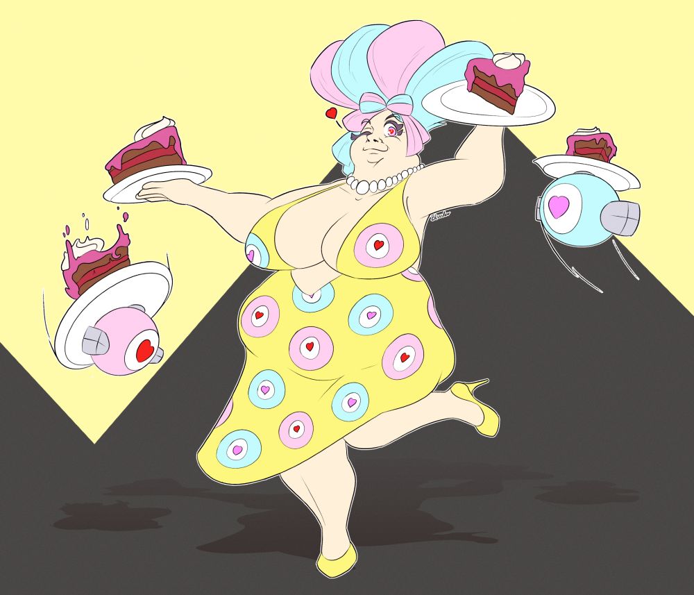 Iono from Pokemon after undergoing Auntification