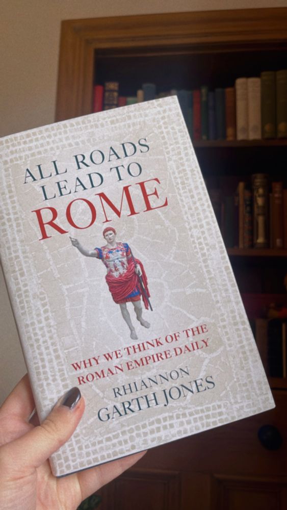 A copy of All Roads Lead to Rome by Rhiannon Garth Jones