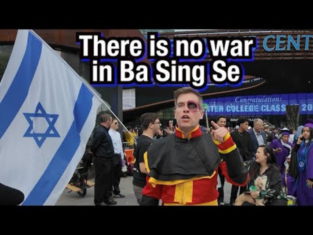 Crashing a Protest as Zuko from Avatar