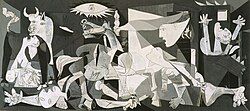 Guernica Pablo Picasso Centro Cultural  Reina Sofia Madrid  ( Wikimedia Commons)